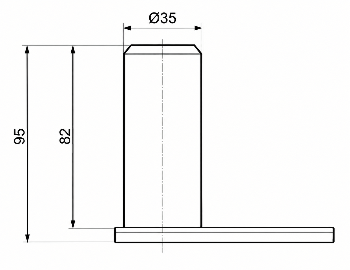 SWORZEŃ FI. 35 - L = 82mm