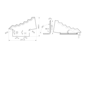 Nóż prawy Keenan 703957