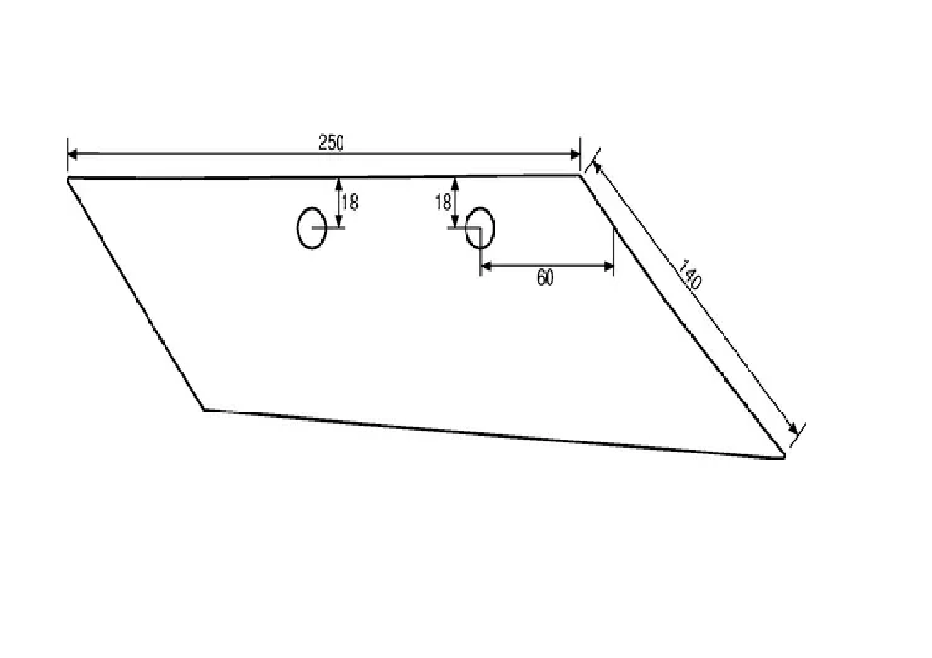 Lemiesz przedpłużka prawa 41659180109 Överum +